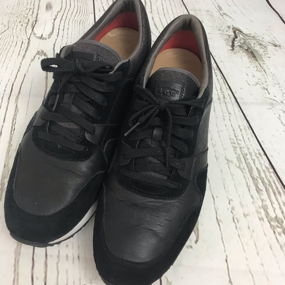 UGG Trigo suede leather sneaker shoe comfort - Picture 3 of 8